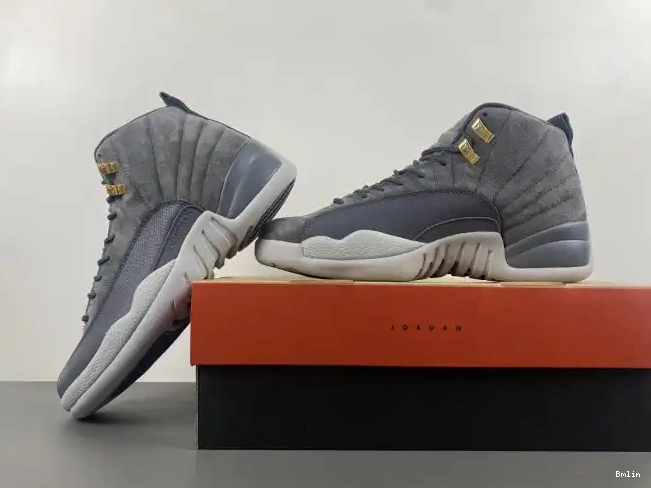 Boostmaster lin 130690-005 JORDAN AIR 12 RETRO mens GREY